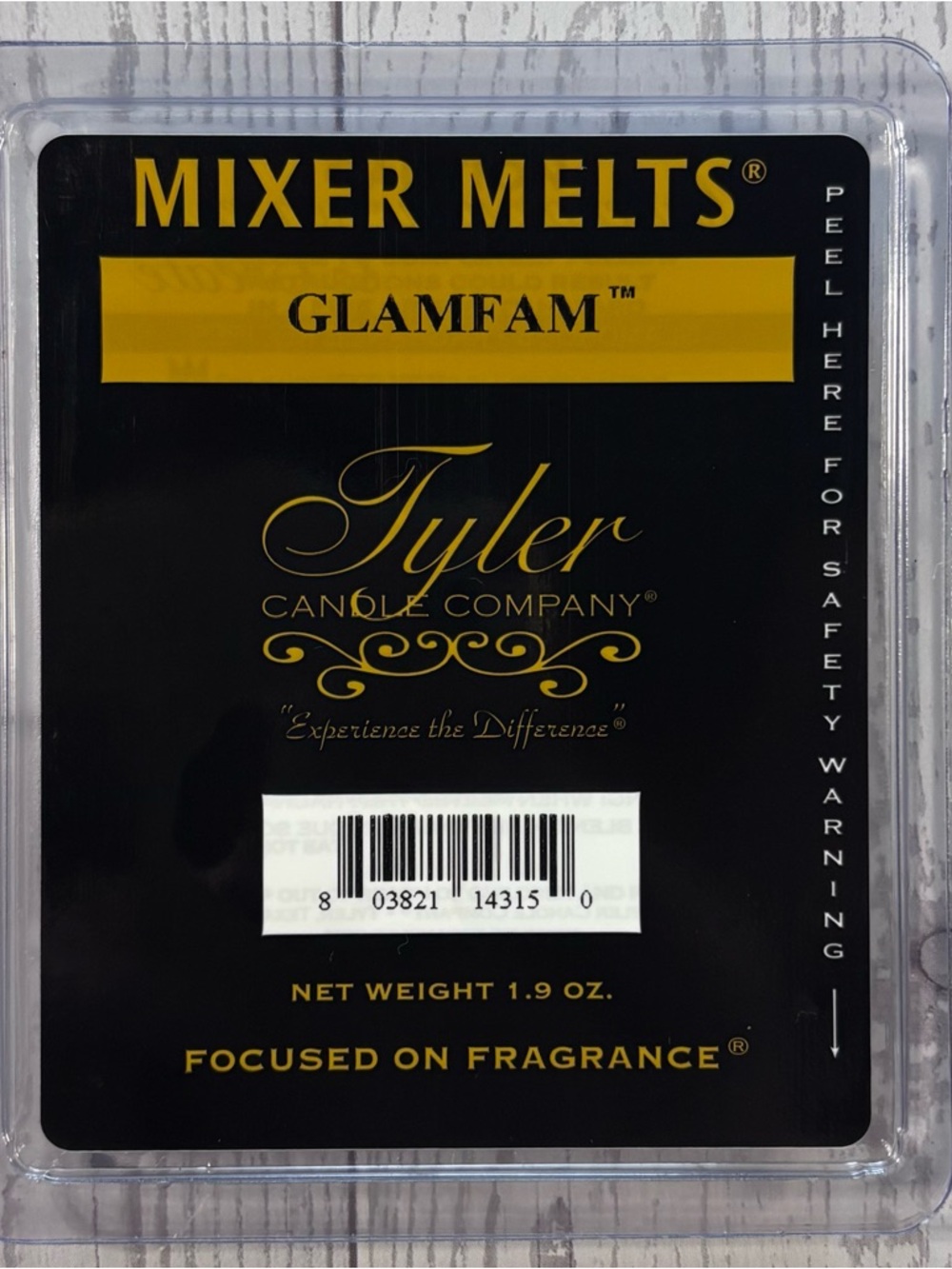 Tyler Candle Company GlamFam Mixer Melts Wax Tarts 1.9 oz | NEW
